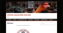 Desktop Screenshot of centralmainebirdfanciers.org